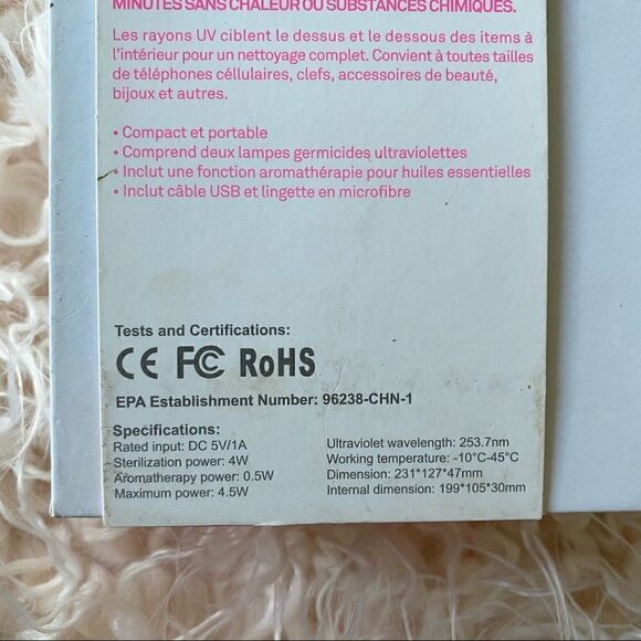 UV Sanitizer and aromatherapy  - Picture 4 of 8